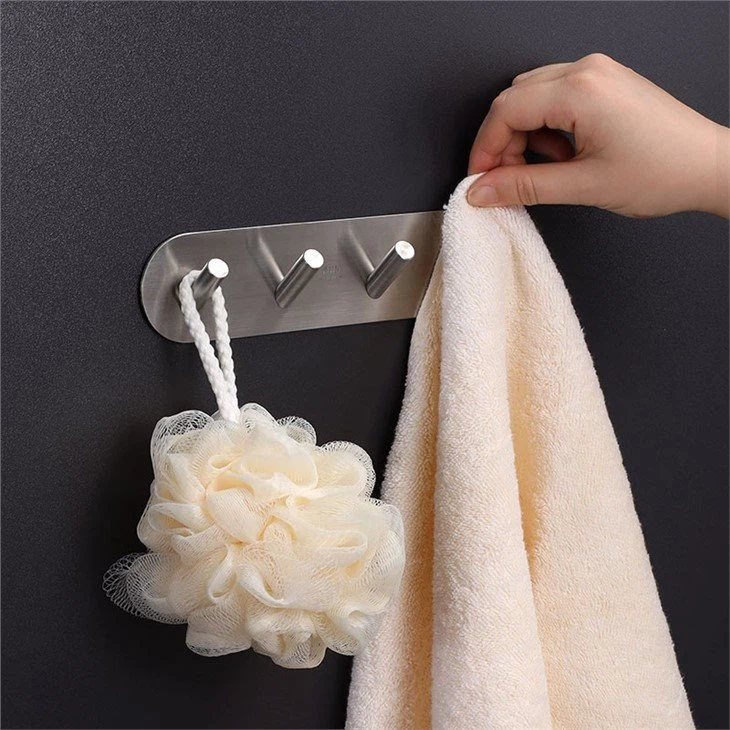 Stainless steel hook rack